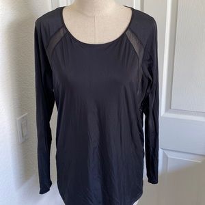 Lululemon see thru crisscross back top